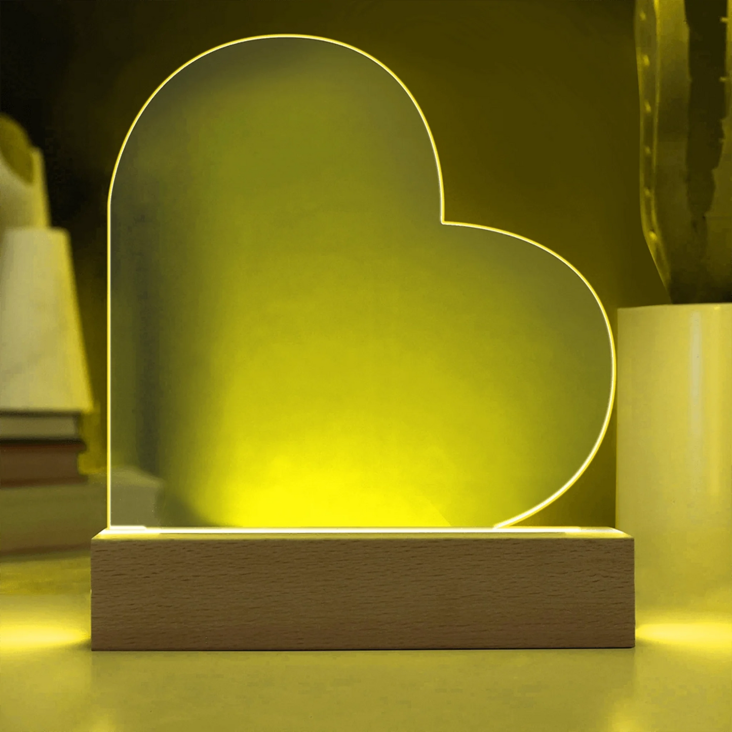 Acrylic Heart LED 10