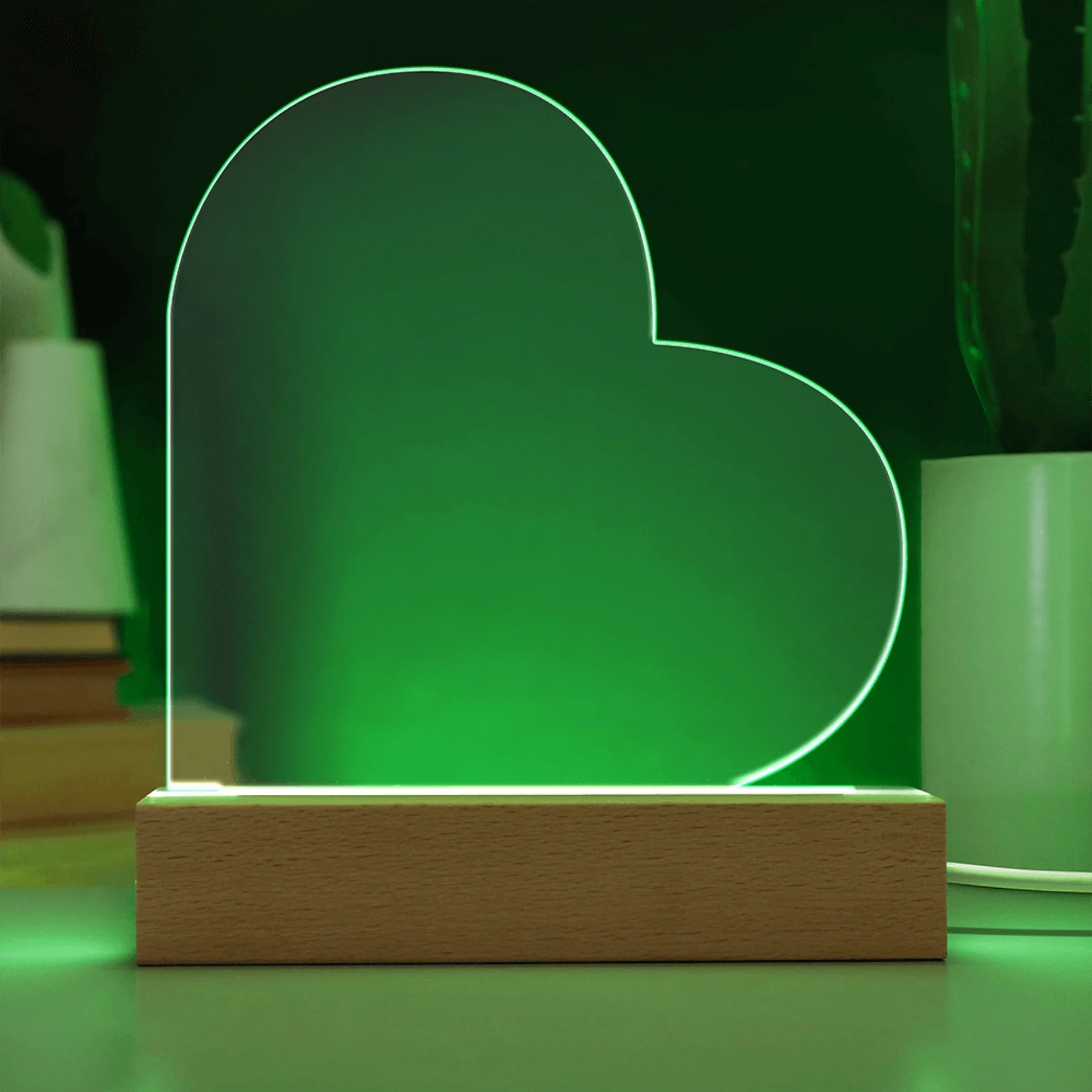 Acrylic Heart LED 10