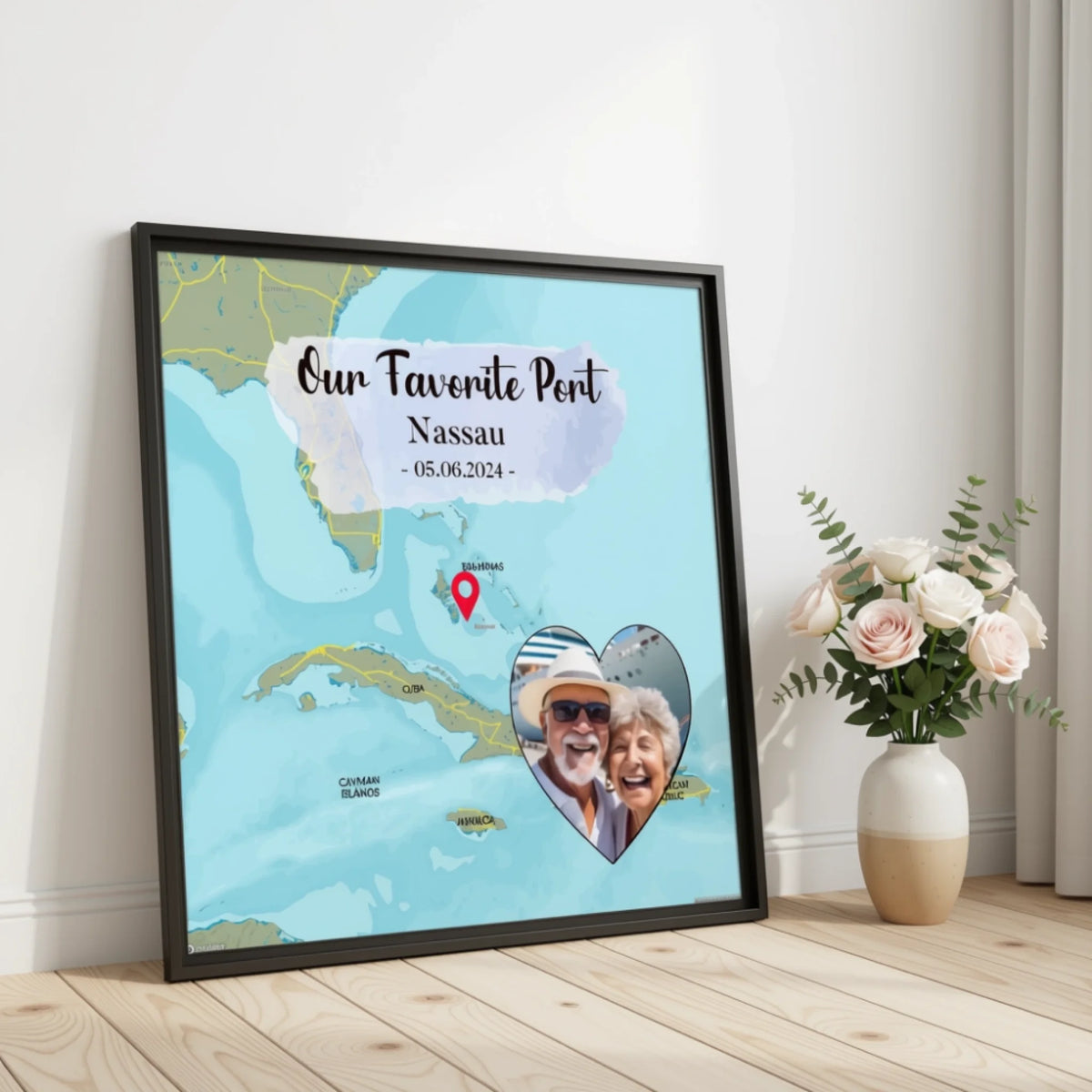 Our Favorite Port - Personalized Framed Poster (2)