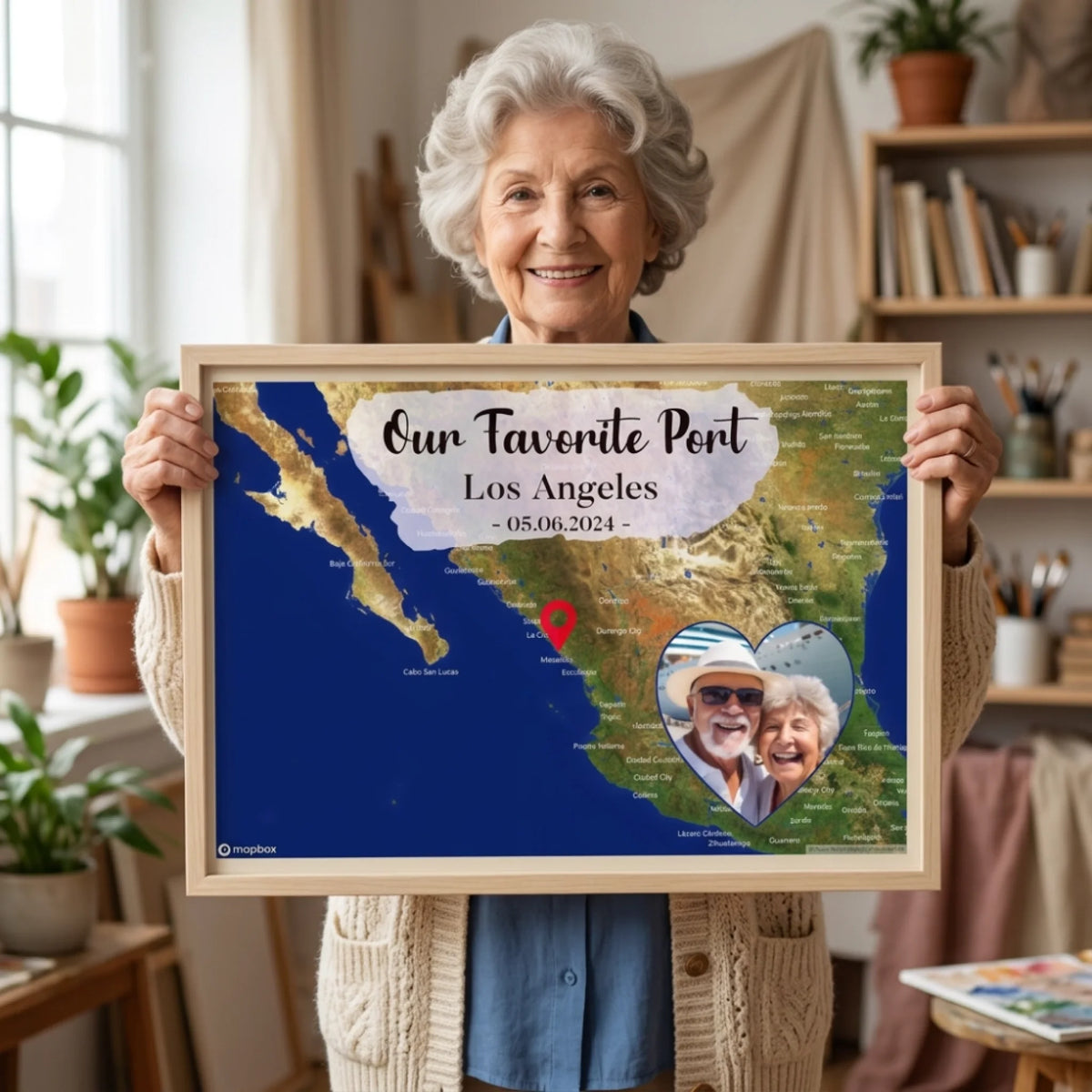 Our Favorite Port - Personalized Framed Poster (1)