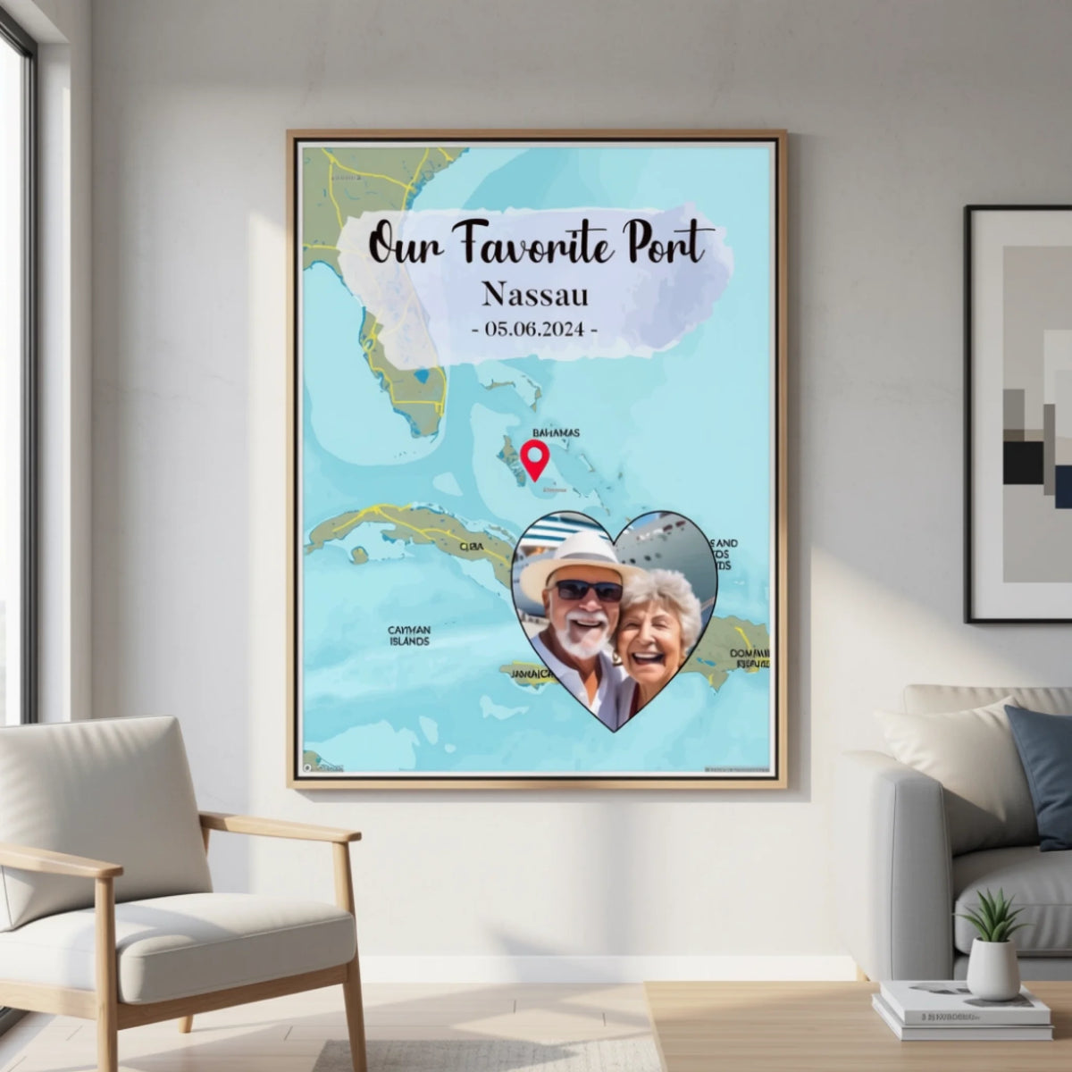 Our Favorite Port - Personalized Framed Poster (3)