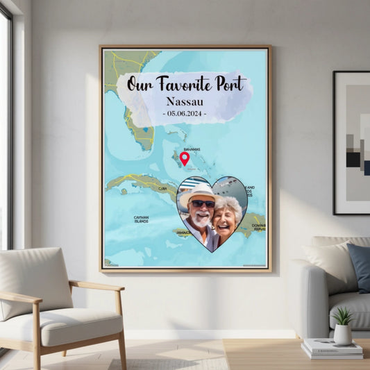 Our Favorite Port - Personalized Framed Poster (3)