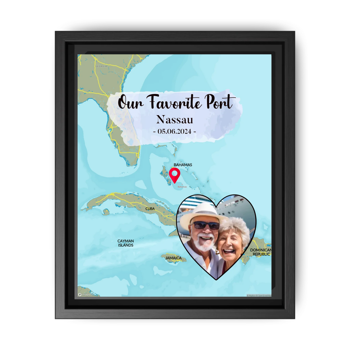 10″ x 8″ (Horizontal), Black, 1.25_